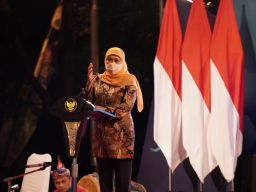 Buka Jatim Kominfo Festival 2022, Khofifah Kutip Pesan Jack Ma Soal UMKM