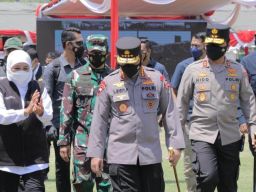 Peringatan Hari Bhayangkara ke-76, Khofifah: Mari Perkuat Sinergi