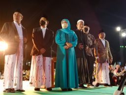 Beragam Kesenian Meriahkan Kick Off 1 Abad NU di Tugu Pahlawan Surabaya