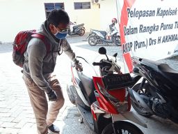 Sempat Dihajar Warga, Pelaku Curanmor di Pasuruan Kabur Tinggalkan Motornya
