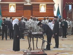 Adhy Karyono Resmi Dilantik Jadi Sekdaprov Jatim