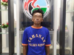 Nyambi Edarkan Pil Koplo, Kuli Bangunan di Kediri Diringkus Polisi