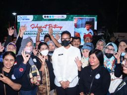 Gelar Pelatihan UMKM di Blitar, Sandiaga Malah Didukung Jadi Presiden