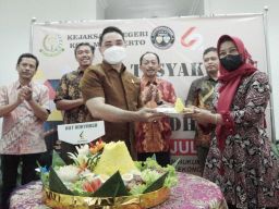 Tasyakuran Hari Bakti Adhyaksa di Kota Mojokerto, Ini Harapan Ning Ita