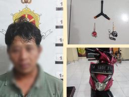 Ditinggal Temannya Kabur, Bandit Motor di Surabaya Babak Belur Dihajar Warga