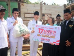 Pemkab Trenggalek Bedah Rumah Warga di Hari Kemerdekaan