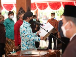 Pesan Bupati Trenggalek saat Pelantikan Pengurus PPNI Trenggalek