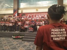 Relawan Nyala Api Abadi Bojonegoro-Tuban Dukung LaNyalla Maju Capres 2024