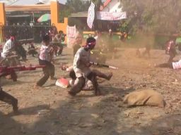 Murid SD di Jombang Mainkan Drama Kolosal Pertempuran Surabaya, Begini Aksinya