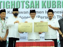 SIG Resmikan Bantuan Pembangunan TPQ dan Renovasi Masjid Manba'ul Ulum Gresik