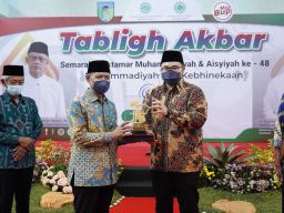 Mas Dhito Ajak Warga Muhammadiyah Bersatu Bangun Kabupaten Kediri