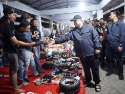 Ribuan Rider Berkumpul di Kediri Panjalu Scooter Fest bersama Mas Dhito