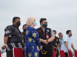 Naik Monumen SLG Bareng Mas Dhito, Kajati Jatim Terpesona Keindahan Kediri
