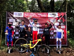 Borong Tiga Medali Emas Jatim Downhill Series 2022, Pandu Calon Juara Umum