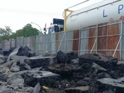 Perbaikan Jembatan Ngaglik 1 Lamongan Dikebut, Target 2 Bulan Kelar