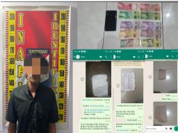 Pelaku Judi Togel Online di Bondowoso Diciduk Polisi