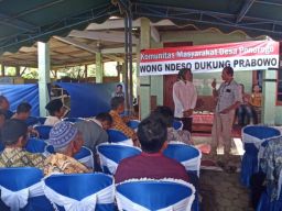 Komunitas Masyarakat Desa Ponorogo Dukung Prabowo Subianto Maju Pilpres 2024