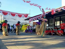 Melihat Keseruan Warga Binaan Liponsos Keputih Surabaya saat Lomba Agustusan