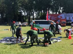 Sambut HUT RI, BPBD Bojonegoro Gelar Lomba Simulasi Penanganan Bencana