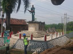 Imbas Pembangunan Jembatan, Monumen Perjuangan di Tulungagung Akan Dipindah