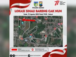 Info Lur! Jelang Sinau Bareng Cak Nun, Ini Rekayasa Pengalihan Arus di SLG