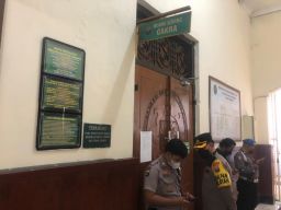 Ratusan Polisi Amankan Sidang Mas Bechi di PN Surabaya
