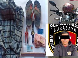 Tak Kapok! Residivis ini Kembali Ditangkap Polisi Usai Bobol Rumah di Surabaya