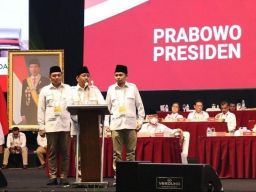 Pidato di Rapimnas Gerindra, Anwar Sadad: We Shall Never Surrender!