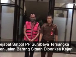 Video: Pejabat Satpol PP Tersangka Penjualan Barang Sitaan Diperiksa Kejari