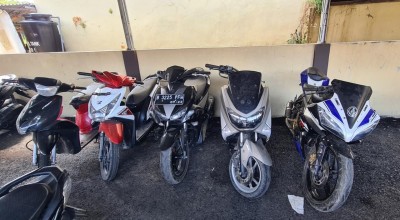 Maling Motor Akhirnya Diringkus Polisi Usai Melarikan Diri ke Luar Kota