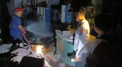 Ruang Bengkel Praktik SMKN 2 Pasuruan Terbakar