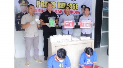 Dua Pemuda Satu Kampung Terlibat Jaringan Narkoba Antar Pulau