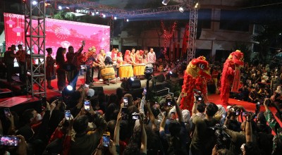 Foto: Meriahnya Launching Wisata Kya-Kya di Kembang Jepun Surabaya