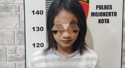 Ibu Muda Terduga Pencuri Motor Depan Minimarket Diringkus Polisi