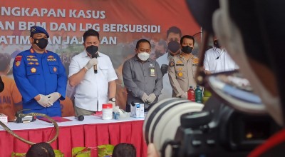 Penyalahgunaan BBM dan Elpiji Bersubsidi di Jatim Dibongkar, 92 Orang Diamankan
