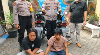Kocak! Dua Pencuri Motor di Pasuruan ini Tak Sadar Diintai Korban