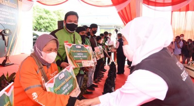Pembagian Program Perlindungan Sosial di Sidoarjo Dipercepat, Ini Kata Khofifah