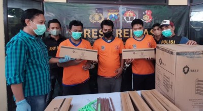 Penjaga Gudang Nekat Jual Ratusan Rak Sepatu di Tempat Kerjanya