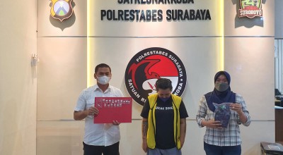 Ibu Rumah Tangga Bertato Asal Bendul Merisi Surabaya Tertangkap Edarkan Sabu