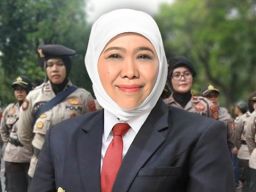 HUT Polwan ke-74, Gubernur Khofifah Berharap Porsi Jabatan Strategis Bertambah
