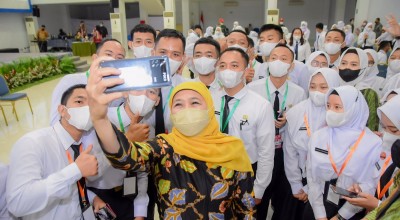 Hadapi Ancaman Krisis Dunia, Khofifah Minta ASN Terus Inovasi dan Kreatif