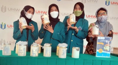 Wow! Mahasiswa UHW Perbanas Surabaya Ciptakan Lampu Anti Insomnia