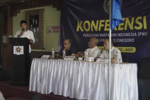 M Yazid Lanjutkan Pimpin PWI Bojonegoro, Ini Komitmennya