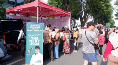 Pasar Murah PKB di Bojonegoro, Tebus Paket Sembako Hanya Rp50 Ribu