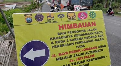 Waspadai Pengecoran Jalan Nasional di Jombang, Ini Jalur yang Bisa Dilewati