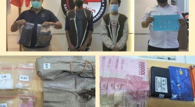 Peredaran Narkoba Paket Komplit Libatkan Dua Pemuda Dibongkar Polisi