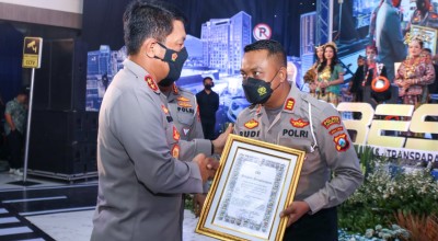 Satsetwatwet Tangani Kecelakaan, Satlantas Polres Jombang Raih Penghargaan Polri
