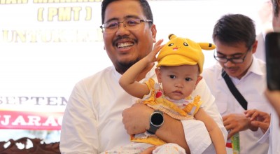 Gerindra Jatim Blusukan Cegah Stunting di Mojokerto