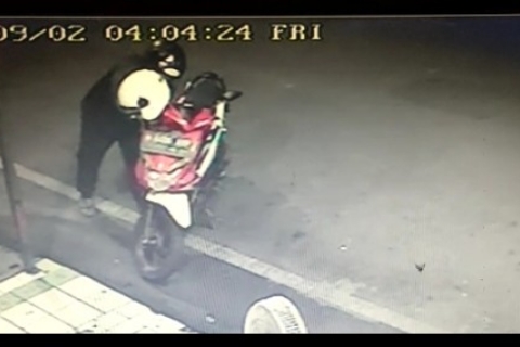 Pencuri Motor Beraksi di Warung Sate Milik Ketua Partai Perindo Kota Malang