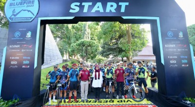 Ratusan Pesepeda Ramaikan Banyuwangi Bluefire Ijen KOM Challenge 2022